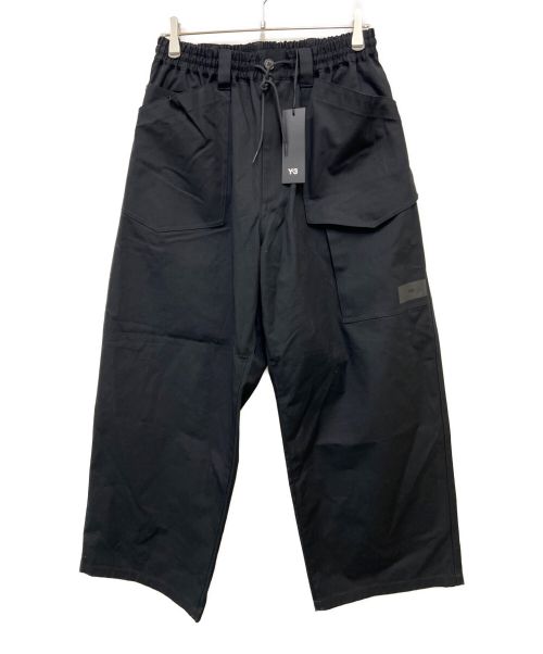 Y-3（ワイスリー）Y-3 (ワイスリー) WIDE WORKWEAR PANTS ブラック サイズ:Sの古着・服飾アイテム