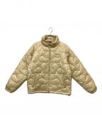 AFBエーエフビー）の古着「NYLON STAR QUILTING JACKET」｜ベージュ