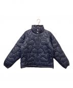 AFBエーエフビー）の古着「NYLON STAR QUILTING JACKET」｜ネイビー