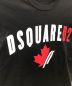 DSQUARED2 (ディースクエアード) プリントTシャツ ブラック サイズ:S：5800円