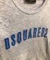 DSQUARED2 (ディースクエアード) 半袖プリントカットソー グレー サイズ:M：4480円