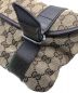 GUCCI (グッチ) ウエストバッグ ベージュ×ブラウン：21000円