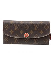 LOUIS VUITTON（ルイ ヴィトン）の古着「モノグラム　ポルトフォイユ・エミリー フラワー」