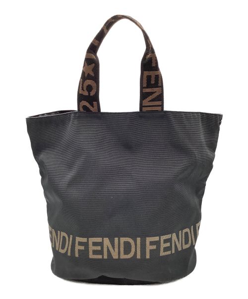 FENDI（フェンディ）FENDI (フェンディ) ハンドバッグ ブラックの古着・服飾アイテム