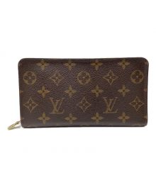 LOUIS VUITTON（ルイ ヴィトン）の古着「モノグラム　ポルトモネ・ジップ」｜ブラウン