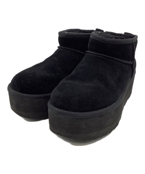 UGG（アグ）UGG (アグ) CLASSIC ULTRA MINI PLATFORM ブラック サイズ:23cmの古着・服飾アイテム