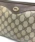 中古・古着 GUCCI (グッチ) ショルダーバッグ ブラウン×ベージュ：13000円