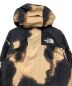 中古・古着 THE NORTH FACE (ザ ノース フェイス) Supreme (シュプリーム) ブリーチドデニムマウンテンジャケット ブラック×ベージュ サイズ:M：42000円