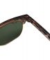 中古・古着 RAY-BAN (レイバン) サングラス ブラウン×グリーン：5000円