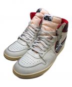 Nike Jordan Air Ship×AWAKE NYナイキジョーダン エア シップ×アウェイク ニューヨーク）の古着「ハイカットスニーカー」｜ホワイト×レッド