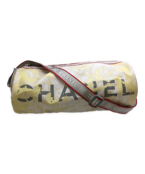 CHANEL（シャネル）CHANEL (シャネル) ボストンバッグ ホワイトの古着・服飾アイテム