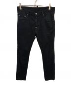 DSQUARED2ディースクエアード）の古着「22AW Black Bull Skater Jean」｜ブラック