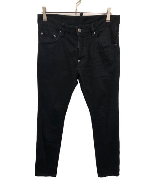 DSQUARED2（ディースクエアード）DSQUARED2 (ディースクエアード) 22AW Black Bull Skater Jean ブラック サイズ:48の古着・服飾アイテム