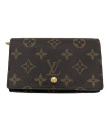 LOUIS VUITTON（ルイ ヴィトン）の古着「ポルトモネ・ビエ・トレゾール」｜ブラウン