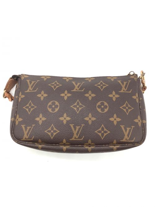 LOUIS VUITTON（ルイ ヴィトン）LOUIS VUITTON (ルイ ヴィトン) ポシェット・アクセソワール ブラウンの古着・服飾アイテム