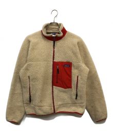 Patagonia（パタゴニア）の古着「フリースジャケット」｜ベージュ×レッド