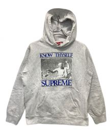 SUPREME（シュプリーム）の古着「Know Thyself Hooded Sweatshirt」｜グレー