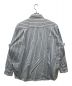 Acne studios (アクネ ストゥディオス) Oversized Striped Shirt スカイブルー×レッド サイズ:48：15000円