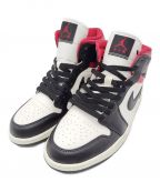 NIKEナイキ）の古着「WMNS Air Jordan 1 Mid」｜レッド×ブラック×ホワイト