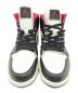 NIKE (ナイキ) WMNS Air Jordan 1 Mid レッド×ブラック×ホワイト サイズ:25：8000円