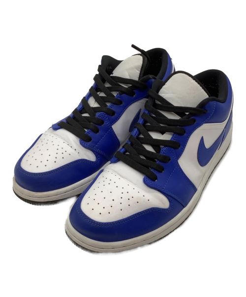 NIKE（ナイキ）NIKE (ナイキ) Jordan 1 Low ブルー×ホワイト サイズ:27.5cmの古着・服飾アイテム