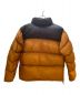 THE NORTH FACE (ザ ノース フェイス) ヌプシダウンジャケット オレンジ×ブラック サイズ:XL：29800円