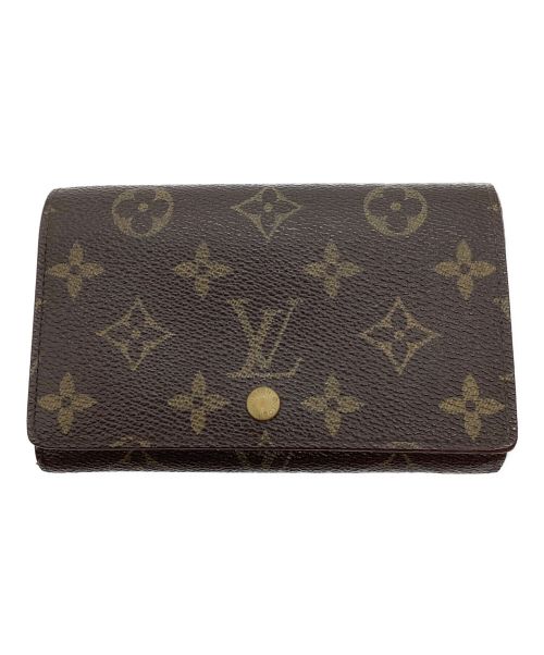 LOUIS VUITTON（ルイ ヴィトン）LOUIS VUITTON (ルイ ヴィトン) 2つ折り財布 ブラウンの古着・服飾アイテム