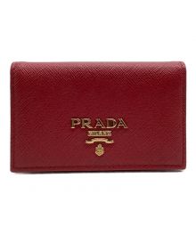 PRADA（プラダ）の古着「カードケース」｜レッド