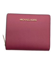 MICHAEL KORS（マイケルコース）の古着「2つ折り財布」｜ピンク