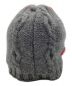 MONCLER (モンクレール) ニット帽 グレー：15800円