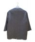 DANTON (ダントン) WOOL LIGHT PILE ノーカラーロングコート グレー サイズ:38：20800円