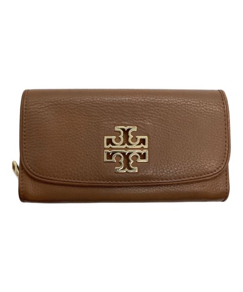 TORY BURCH（トリーバーチ）TORY BURCH (トリーバーチ) 長財布 ライトブラウンの古着・服飾アイテム