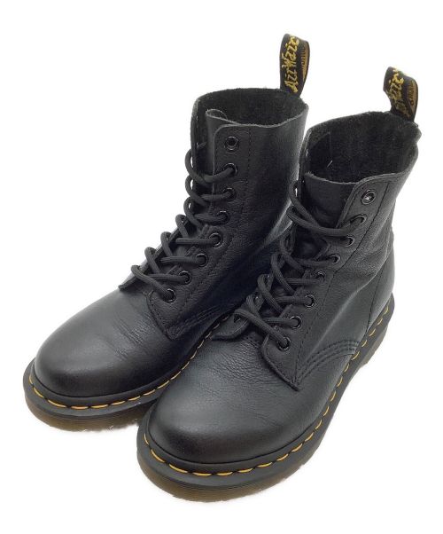 Dr.Martens（ドクターマーチン）Dr.Martens (ドクターマーチン) 編上げホールブーツ ブラック サイズ:23.5cmの古着・服飾アイテム