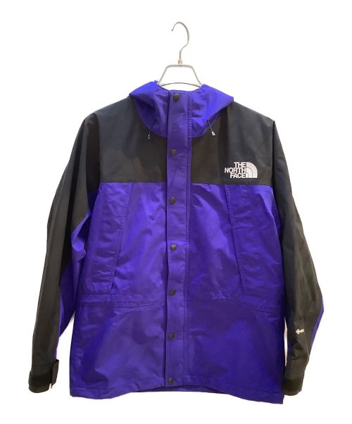 THE NORTH FACE（ザ ノース フェイス）THE NORTH FACE (ザ ノース フェイス) マウンテンライトジャケット ブルー×ブラック サイズ:Mの古着・服飾アイテム