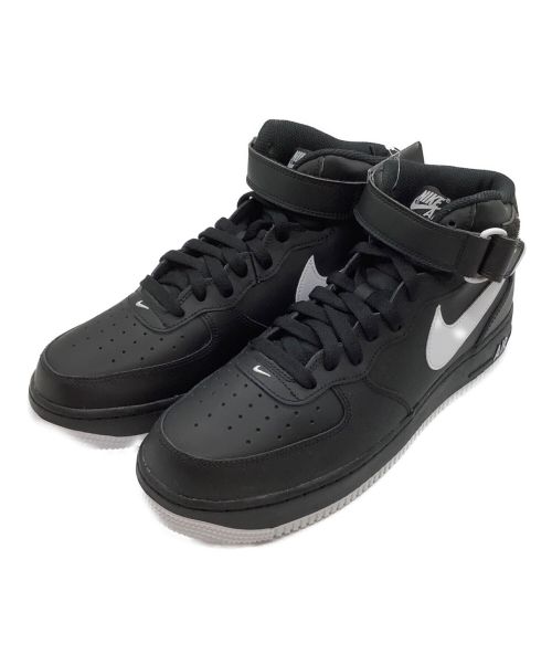 NIKE（ナイキ）NIKE (ナイキ) AIR FORCE1 MID ブラック サイズ:28cm 未使用品の古着・服飾アイテム