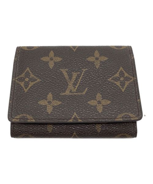 LOUIS VUITTON（ルイ ヴィトン）LOUIS VUITTON (ルイ ヴィトン) カードケース ブラウンの古着・服飾アイテム