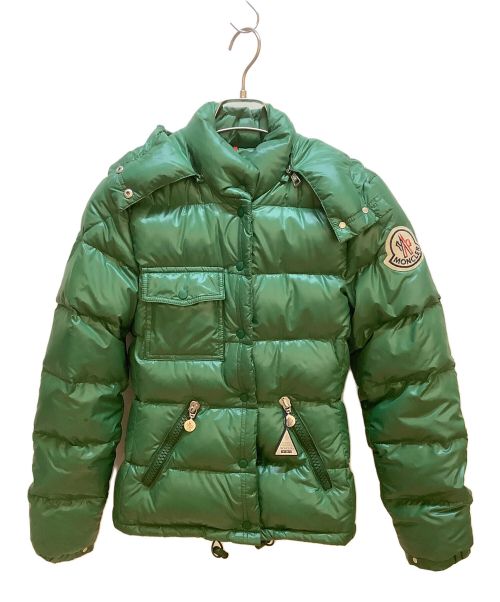 MONCLER（モンクレール）MONCLER (モンクレール) ダウンジャケット グリーンの古着・服飾アイテム