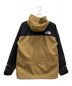 THE NORTH FACE (ザ ノース フェイス) マウンテンライトジャケット ブラック×ベージュ サイズ:L：24800円