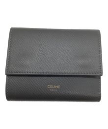 CELINE（セリーヌ）の古着「3つ折り財布」｜グレー