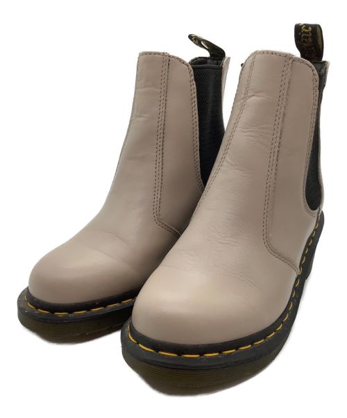 Dr.Martens（ドクターマーチン）Dr.Martens (ドクターマーチン) サイドゴアブーツ ベージュ サイズ:24cmの古着・服飾アイテム