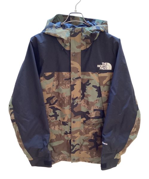 THE NORTH FACE（ザ ノース フェイス）THE NORTH FACE (ザ ノース フェイス) マウンテンライトジャケット オリーブ×ブラウン サイズ:XLの古着・服飾アイテム