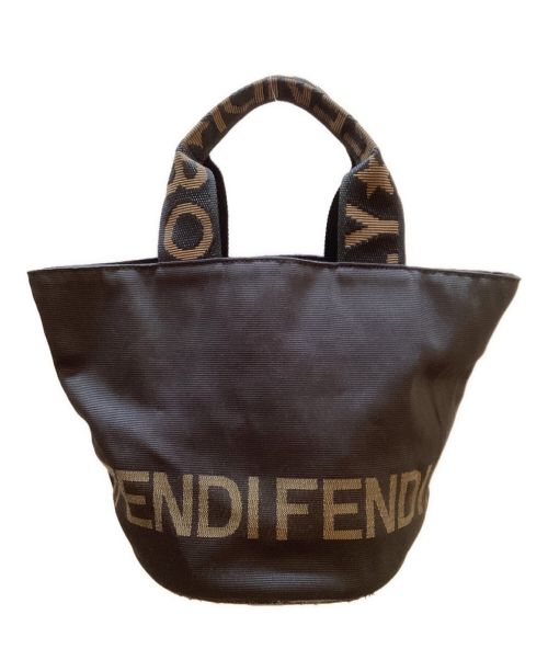 FENDI（フェンディ）FENDI (フェンディ) ハンドバッグ ブラックの古着・服飾アイテム