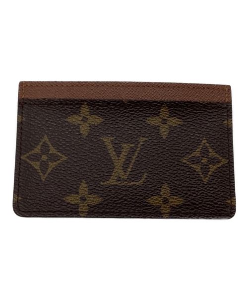 LOUIS VUITTON（ルイ ヴィトン）LOUIS VUITTON (ルイ ヴィトン) ポルト カルト・サーンプル ブラウンの古着・服飾アイテム