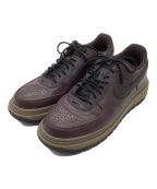 NIKEナイキ）の古着「Nike Air Force 1 Low Luxe Brown Basalt」｜ワインレッド