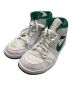 NIKE（ナイキ）の古着「AIR JORDAN 1 MID WHITE MYSTIC GREEN」｜ホワイト×グリーン