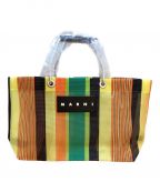 MARNIマルニ）の古着「MARNI MARKET STRIPE MINI BAG」｜マルチカラー