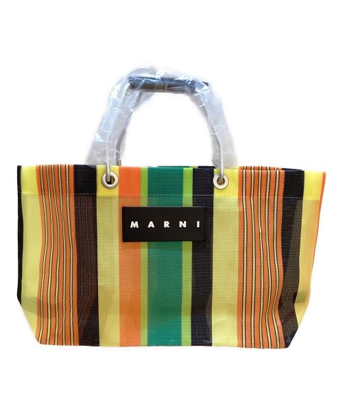 MARNI（マルニ）MARNI (マルニ) MARNI MARKET STRIPE MINI BAG マルチカラーの古着・服飾アイテム