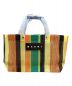 MARNI（マルニ）の古着「MARNI MARKET STRIPE MINI BAG」｜マルチカラー