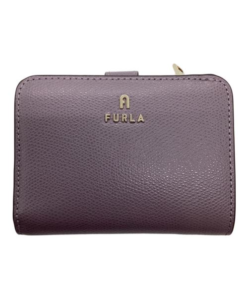 FURLA（フルラ）FURLA (フルラ) 2つ折り財布 パープルの古着・服飾アイテム