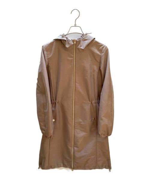HERNO（ヘルノ）HERNO (ヘルノ) フーデッドコート ベージュ サイズ:40の古着・服飾アイテム